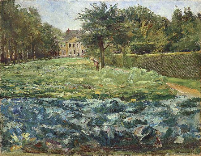 Max Liebermann Kohlfeld im Wannseegarten nach Westen China oil painting art